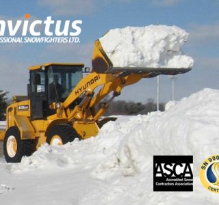 Iso 9001 certified Invictus snowfighters snow removal and ice management